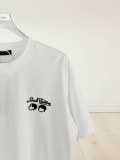 Louis Vuitton Fashion Embroidered Logo T-shirt Unisex Loose Casual Short Sleeve
