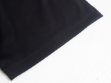 Prada Couple Classic Triangle Logo Half Zipper Collar Polo Shirt