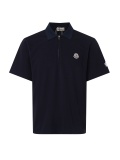 Moncler Fashion Versatile Half Zipper Collar Polo Shirt