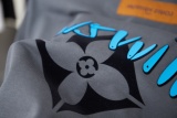 Louis Vuitton 26SS Personalized Logo Printed Short Sleeve Couple Casual Loose T-shirt