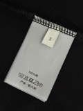 Dior Fashion Embroidered Logo Round Neck T-shirt Unisex Loose Casual Short Sleeve