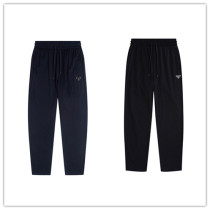 Prada Couple Classic Triangle Logo Sports Pants Couple Casual Versatile Pants