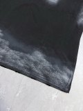 Balenciaga 26SS Retro Embroidered Logo Wash Short Sleeve Couple Casual Loose T-shirt