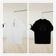Dior Fashion Bead Embroidered Logo Round Neck T-shirt Unisex Loose Casual Short Sleeve