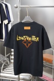 Louis Vuitton 26SS Personalized Logo Printed Short Sleeve Couple Casual Loose T-shirt