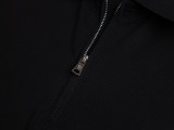 Moncler Fashion Versatile Half Zipper Collar Polo Shirt
