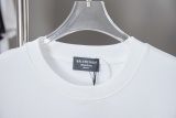 Balenciaga 26SS Classic Hot Diamond Embroidered Logo T-shirt Couple Casual Oversize Short Sleeve