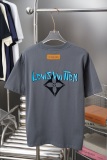Louis Vuitton 26SS Personalized Logo Printed Short Sleeve Couple Casual Loose T-shirt
