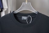 Balenciaga 26SS Retro Patchwork Embroidered Logo T-shirt Couple Casual Oversize Short Sleeve