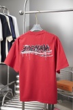 Balenciaga 26SS Fashion Embroidered Logo T-shirt Couple Casual Loose Short Sleeve