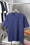 Louis Vuitton 26SS Fashion Silicone Letter Short Sleeve Couple Casual Loose T-shirt
