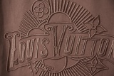Louis Vuitton 26SS Classic Embroidered Logo Short Sleeve Couple Casual Oversize T-shirt