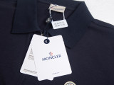 Moncler Fashion Versatile Half Zipper Collar Polo Shirt