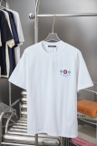 Louis Vuitton 26SS Classic Embroidered Logo Short Sleeve Unisex Casual Versatile T-shirt