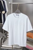 Louis Vuitton 26SS Classic Embroidered Logo Short Sleeve Couple Casual Oversize T-shirt