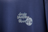 Louis Vuitton 26SS Classic Hot Diamond Logo Washed Short Sleeve Couple Casual Loose T-shirt