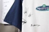 Balenciaga 26SS Fashion Color Contrast Splicing Embroidered Logo T-shirt Couple Casual Oversize Short Sleeve
