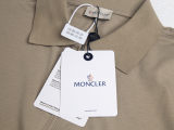 Moncler Fashion Versatile Half Zipper Collar Polo Shirt