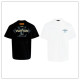 Louis Vuitton Fashion Embroidered Logo T-shirt Unisex Loose Casual Short Sleeve