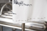 Balenciaga 26SS Fashion Color Contrast Splicing Embroidered Logo T-shirt Couple Casual Oversize Short Sleeve