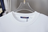 Louis Vuitton 26SS Personalized Logo Printed Short Sleeve Couple Casual Loose T-shirt