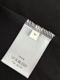 Dior Fashion Embroidered Logo Round Neck T-shirt Unisex Loose Casual Short Sleeve