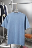Loewe 26SS Classic Hot Diamond Logo Short Sleeve Unisex Casual Versatile Washed T-shirt