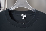 Loewe 26SS Heavy Industry Embroidered Logo Short Sleeve Unisex Casual Loose T-shirt
