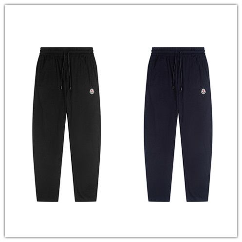 Moncler Classic Embroidered Logo Sports Pants Couple Casual Versatile Pants
