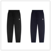 Moncler Classic Embroidered Logo Sports Pants Couple Casual Versatile Pants Moncler Classic Embroidered Logo Sports Pants Couple Casual Versatile Pants