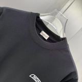 Moncler Classic Logo Printed Round Neck T-shirt Couple Casual Loose Short Sleeve