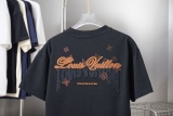 Louis Vuitton 26SS Fashion Heavy Industry Embroidered Logo Short Sleeve Unisex Casual Versatile T-shirt