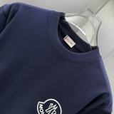 Moncler 26SS Classic Logo Printed Round Neck T-shirt Couple Casual Loose Short Sleeve