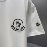 Moncler 26SS Classic Logo Printed Round Neck T-shirt Couple Casual Loose Short Sleeve