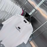 Balenciaga Classic Offset Logo Short Sleeve Unisex Casual Versatile T-shirt