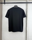 Dior Fashion Embroidered Flower Logo T-shirt Couple Casual Loose Short Sleeve