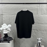 Dior Classic Logo Printed Round Neck T-shirt Couple Casual Loose Short Sleeve