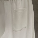 Chrome Hearts New Fashion Versatile Loose Sanitary Pants Couple Casual Pants