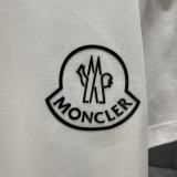 Moncler 26SS Classic Logo Printed Round Neck T-shirt Couple Casual Loose Short Sleeve