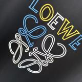 Loewe Classic Offset Logo Short Sleeve Unisex Casual Versatile T-shirt