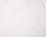 Chrome Hearts 26ss Classic 3D Embroidered Short Sleeve Couple Casual Versatile T-shirt