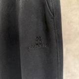 Balenciaga Retro Embroidered Logo Versatile Loose Waist Pants Couple Casual Pants