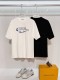 Dior Fashion Logo Printed Round Neck T-shirt Couple Casual Loose Short Sleeve