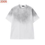 Chrome Hearts 26ss Retro Patchwork Embroidered Wash Short Sleeve Couple Casual Versatile T-shirt