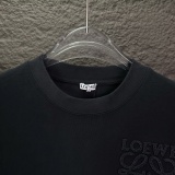 Loewe Classic Embroidered Logo Short Sleeve Unisex Casual Loose T-shirt