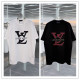 Louis Vuitton Classic Offset Logo Short Sleeve Unisex Casual Versatile T-shirt