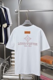Louis Vuitton 26SS Fashion Embroidered Logo Short Sleeve Unisex Casual Versatile T-shirt