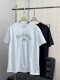 Burberry 26ss Classic Embroidered Logo Round Neck T-shirt Couple Versatile Loose Short Sleeve