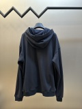 Fendi Fashion Embroidery Logo Hoodie Couple Casual Loose Sweatshirt