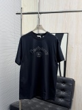 Burberry 26ss Classic Embroidered Logo Round Neck T-shirt Couple Versatile Loose Short Sleeve